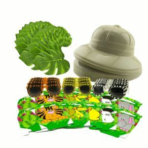 Bundle Party Supplies Decorations Kit for 12 Kids